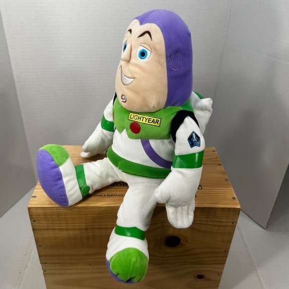 Toy Story Buzz Lightyear Plush 15 Inches Preowned - Picture 3 of 7